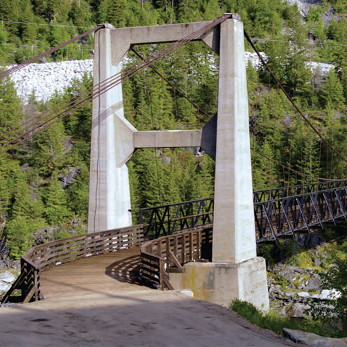 Brilliant Suspension Bridge